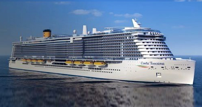Costa Toscana Crucero de Solteros en Final de Año por el Mediterráneo